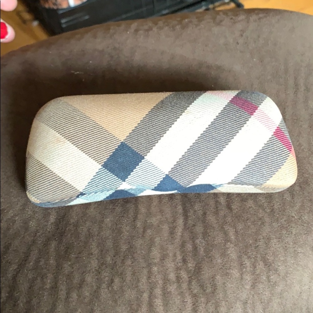 Burberry glasses case